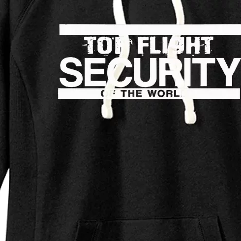 Top Flight Security Funny Friday Women's Fleece Hoodie