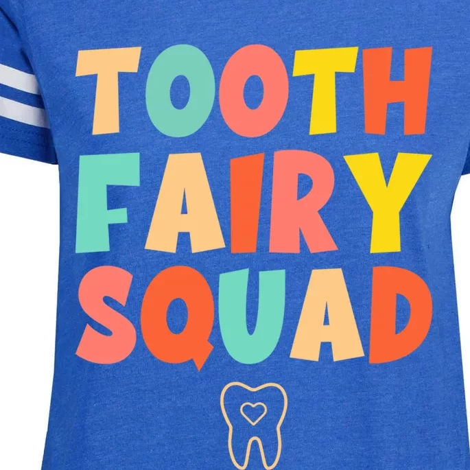 Tooth Fairy Squad Funny Gift Enza Ladies Jersey Football T-Shirt