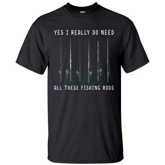 Trout Fishing Steelhead Rainbow Trout Whisperer Tall T-Shirt