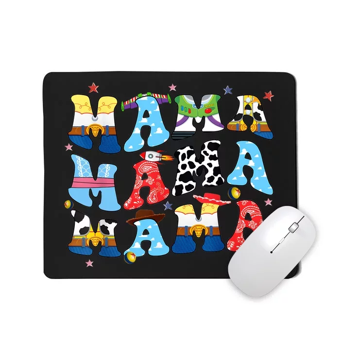 Toy Funny Story Mama Boy Mom MotherS Day Mousepad