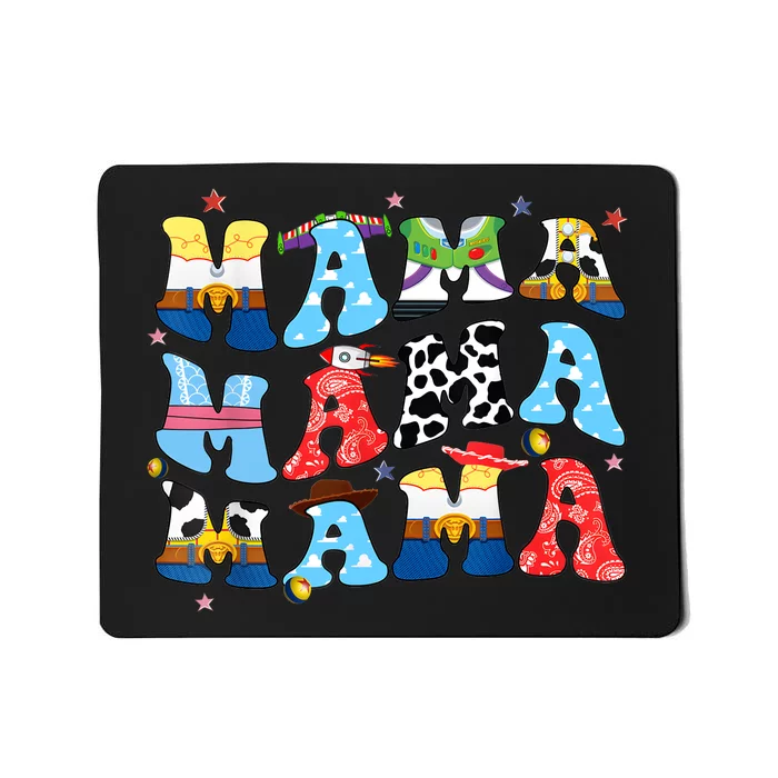 Toy Funny Story Mama Boy Mom MotherS Day Mousepad