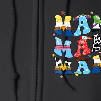 Toy Funny Story Mama Boy Mom MotherS Day Full Zip Hoodie