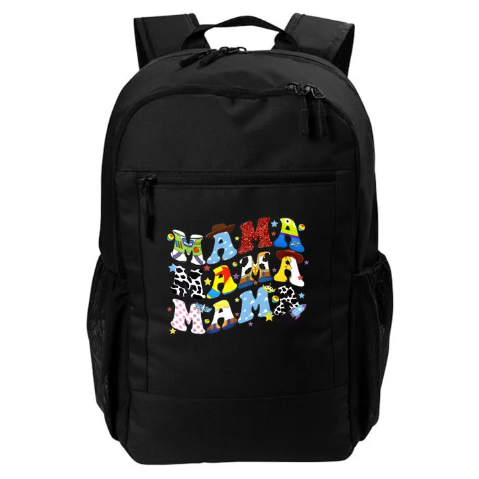 Toy Funny Story Mama Boy Mom MotherS Day Daily Commute Backpack