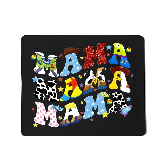 Toy Funny Story Mama Boy Mom MotherS Day Mousepad