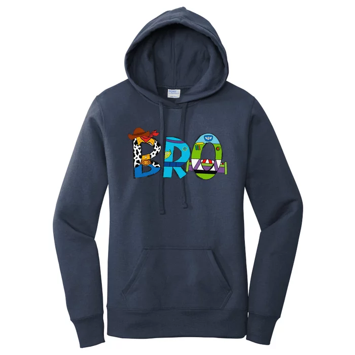 Toy Funny Story Mama Boy Mom Bro Brother MotherS Day Women's Pullover Hoodie