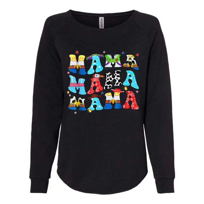 Toy Funny Story Mama Boy Mom MotherS Day Womens California Wash Sweatshirt