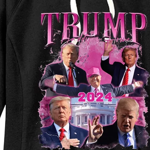 Teamsters For Trump 2024 Women's Fleece Hoodie