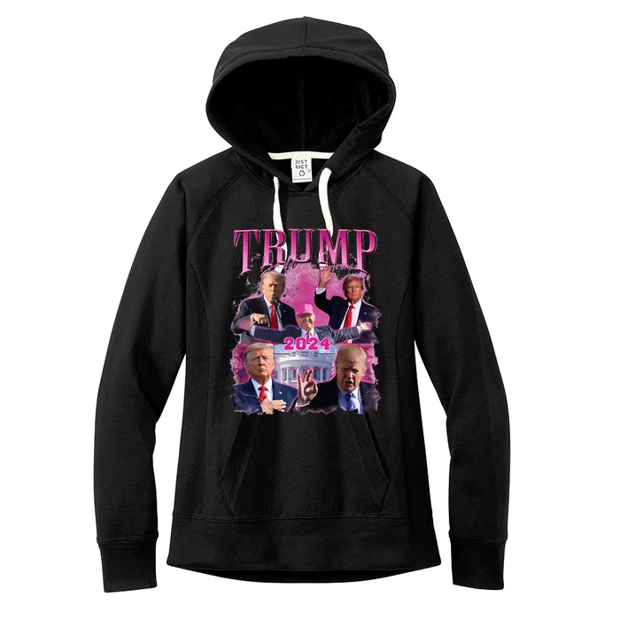 Teamsters For Trump 2024 Women's Fleece Hoodie