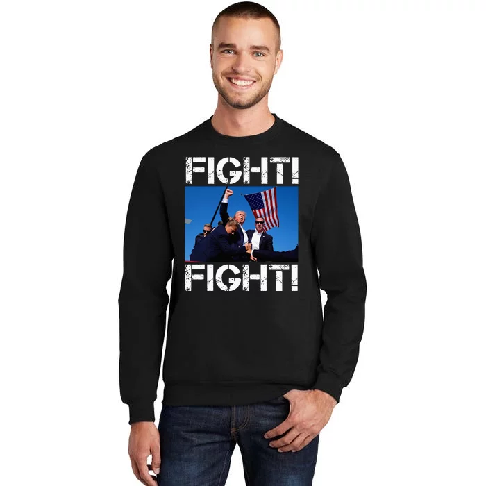 Trump Fight Trump Fighting Tall Sweatshirt