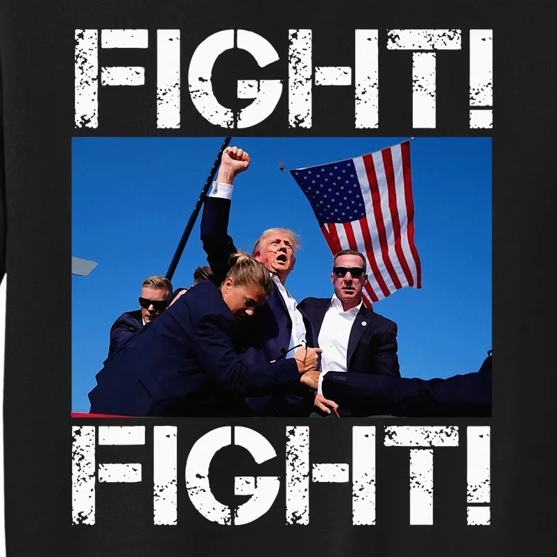 Trump Fight Trump Fighting Tall Sweatshirt