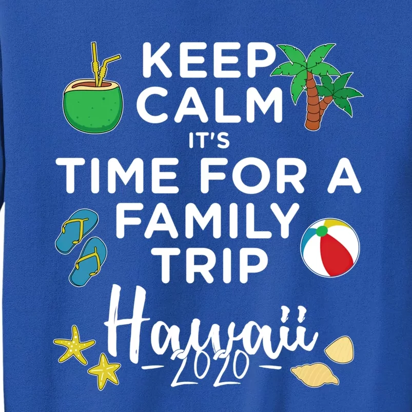 Time Family Trip Matching Hawaii 2020 Vacation Gift Tall Sweatshirt