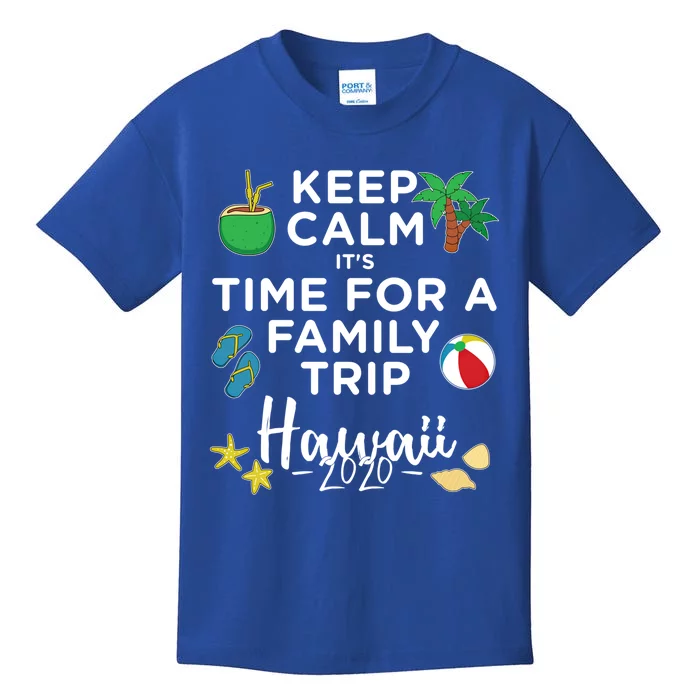 Time Family Trip Matching Hawaii 2020 Vacation Gift Kids T-Shirt