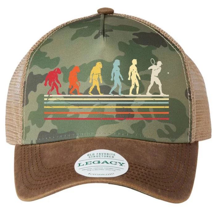 Tennis Funny Legacy Tie Dye Trucker Hat