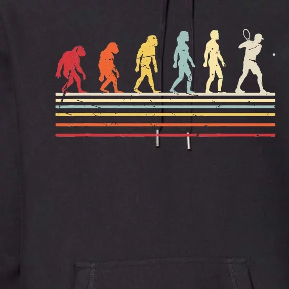 Tennis Funny Premium Hoodie