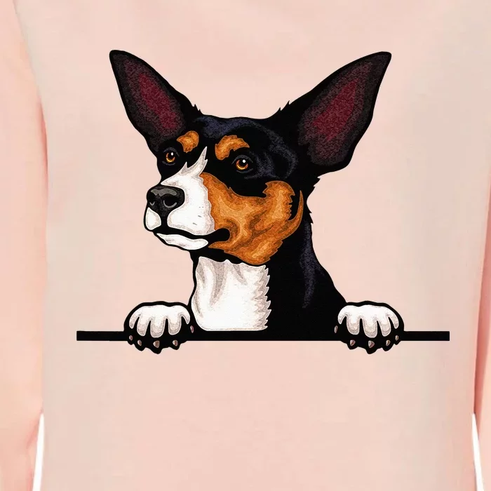 Toy Fox Terrier Dog Breed Popping Up Fun Fox Terrier Owner Womens California Wash Sweatshirt