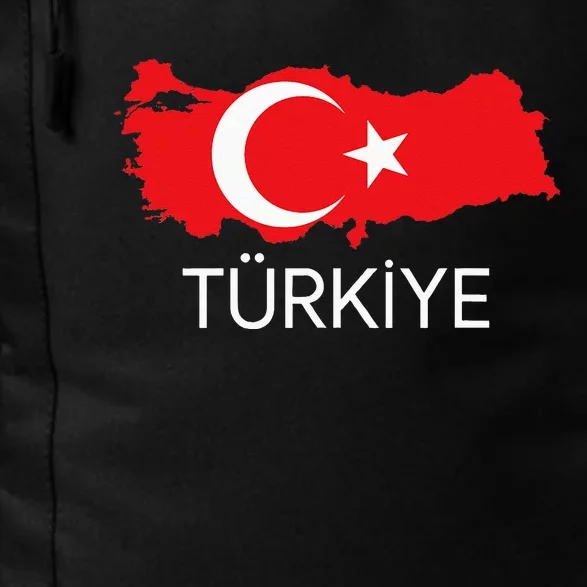 Turkey Flag Turkish Flag Turkey Map Harita Türkiye Daily Commute Backpack