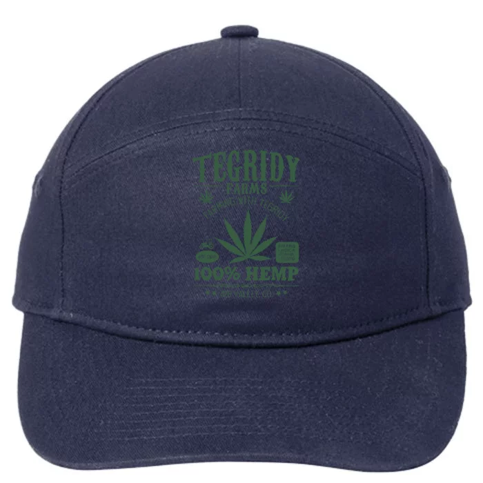 Tegridy Farms 7-Panel Snapback Hat