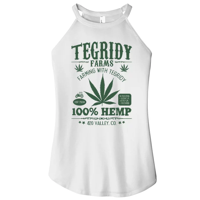 Tegridy Farms Women’s Perfect Tri Rocker Tank