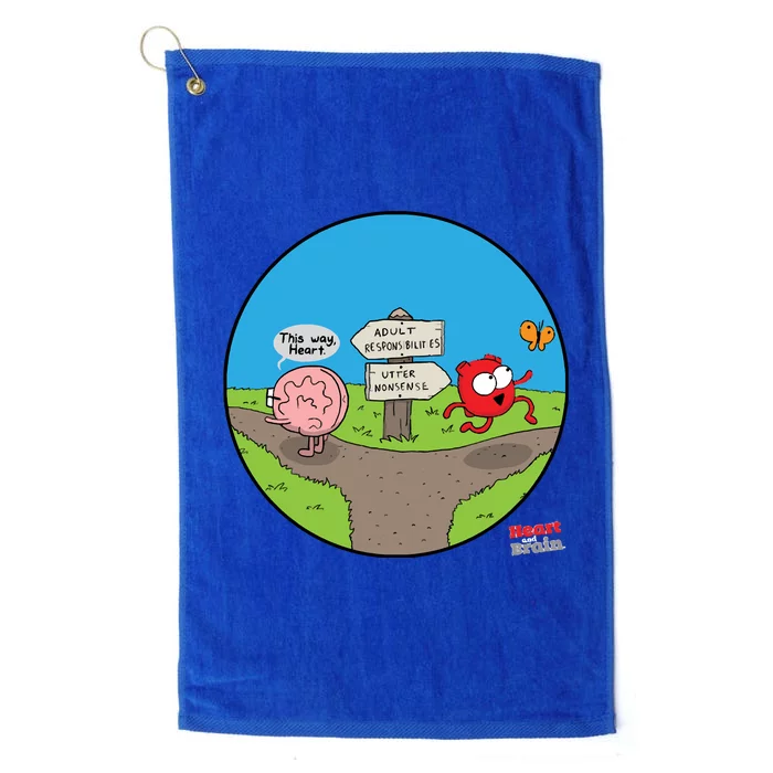 The Fork Platinum Collection Golf Towel