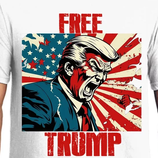 TRUMP Free Trump Take Our Nation Back Jail Tuesday Pajama Set