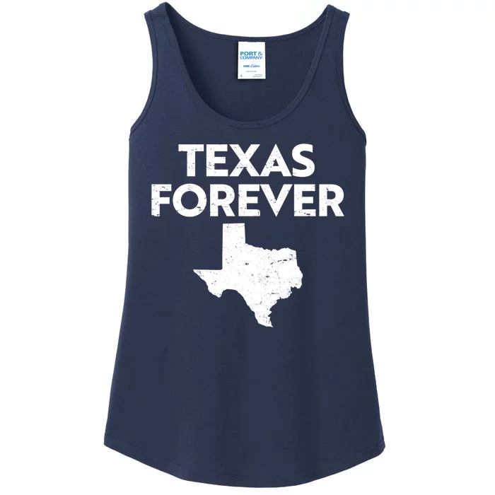 Texas Forever Texas State Ladies Essential Tank