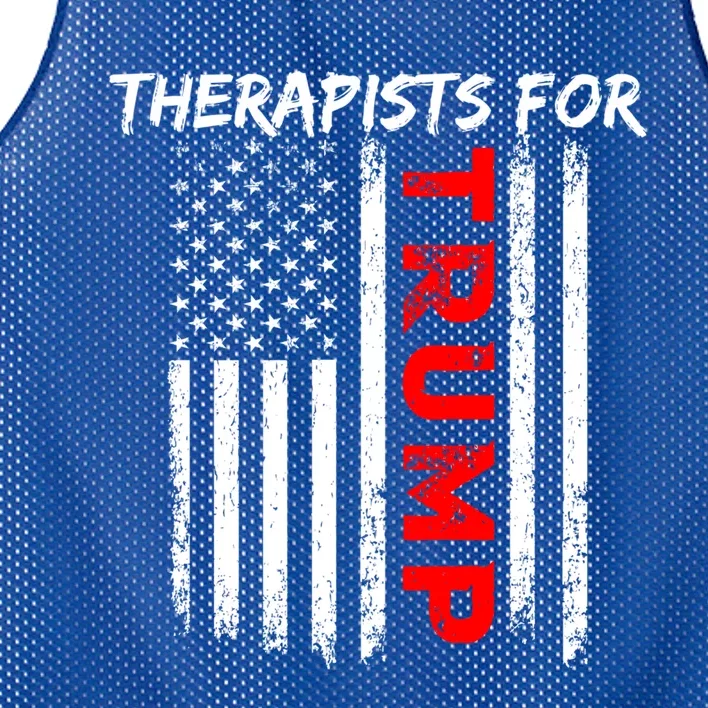 Therapists For Trump Take America Back Gift Mesh Reversible Basketball Jersey Tank