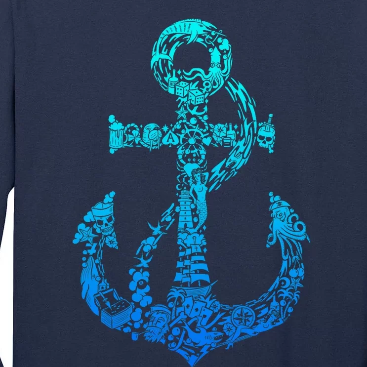 Tales From The Sea Tall Long Sleeve T-Shirt