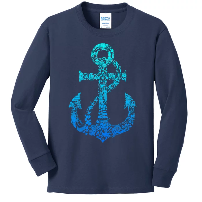 Tales From The Sea Kids Long Sleeve Shirt