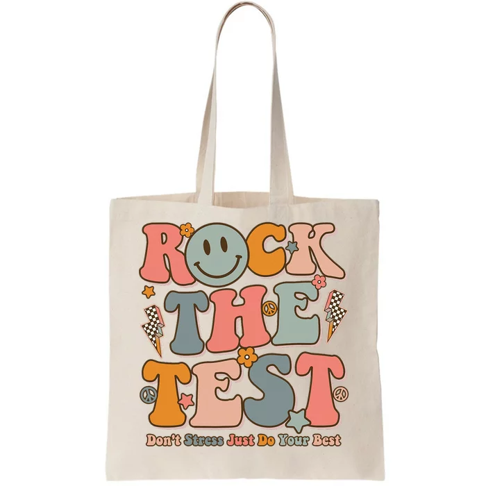 Testing For Teachers Test Day Teacher Rock The Test Tote Bag