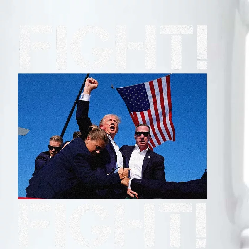 Trump Fight Trump Fighting Black Color Changing Mug