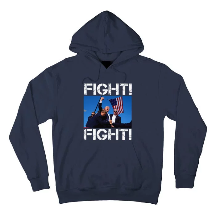 Trump Fight Trump Fighting Tall Hoodie