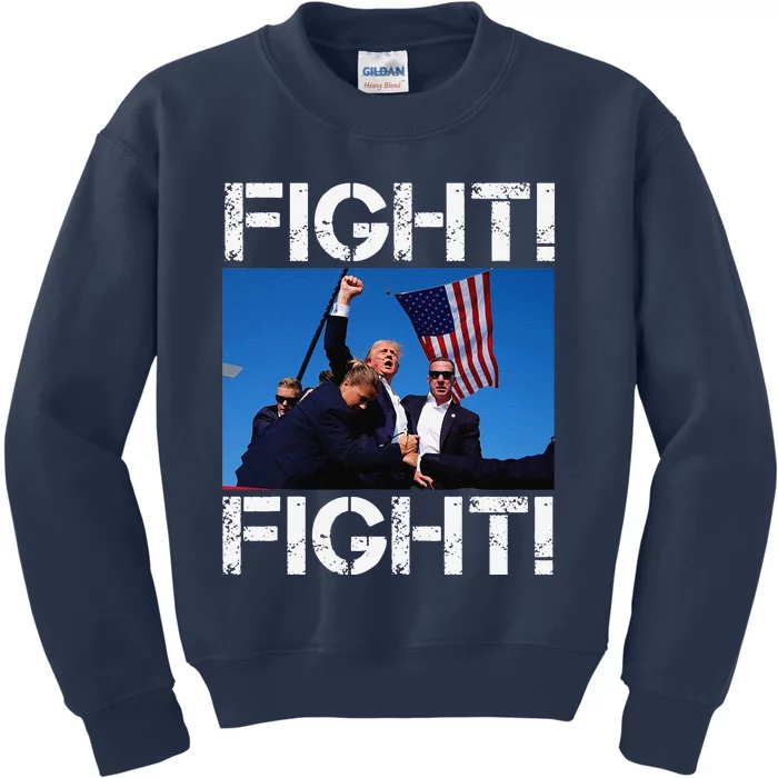 Trump Fight Trump Fighting Kids Sweatshirt