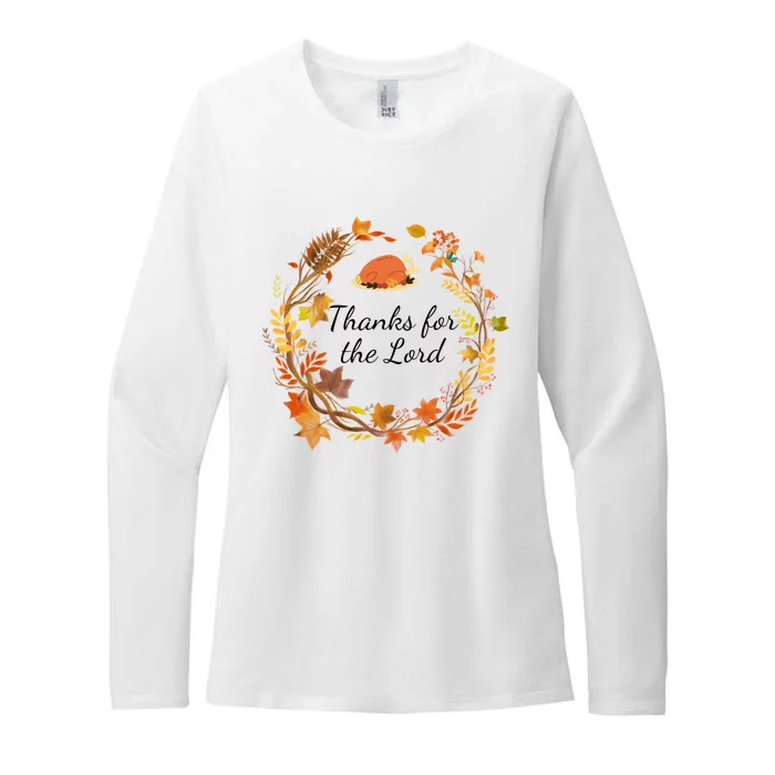 Thanks For The Lord Sweatshirt Fall Sweatshirt Sweatshirt For Wo Lord Sweatsh Womens CVC Long Sleeve Shirt