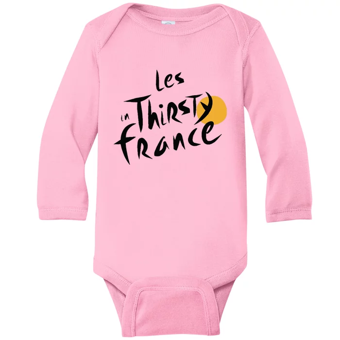 Thirsty France Baby Long Sleeve Bodysuit