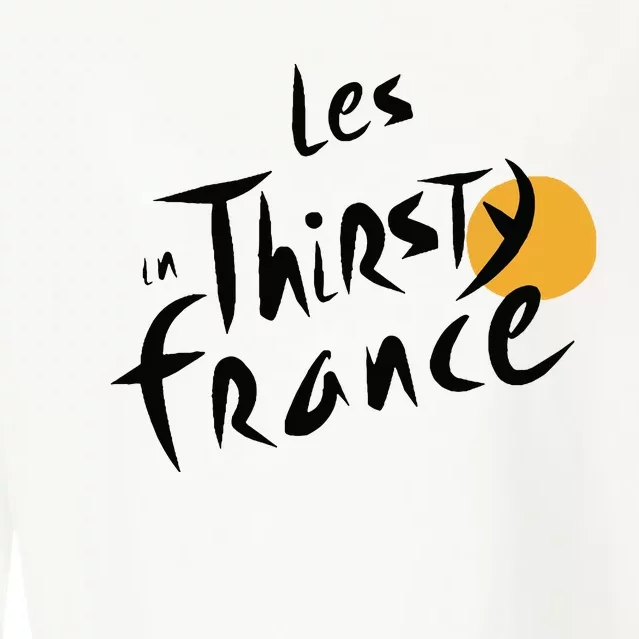 Thirsty France Cropped Pullover Crew