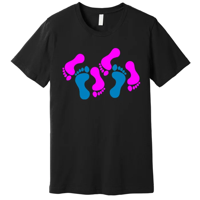 Threesome Feet Premium T-Shirt