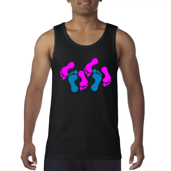 Threesome Feet Tank Top