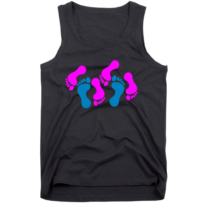 Threesome Feet Tank Top