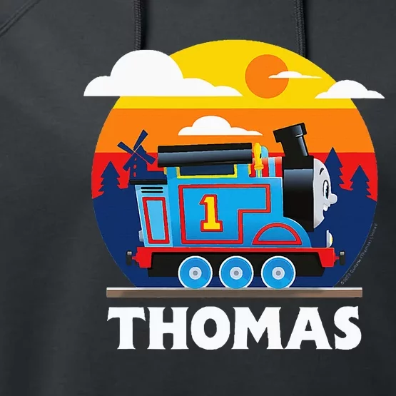 Thomas & Friends Thomas Round Sunset Performance Fleece Hoodie