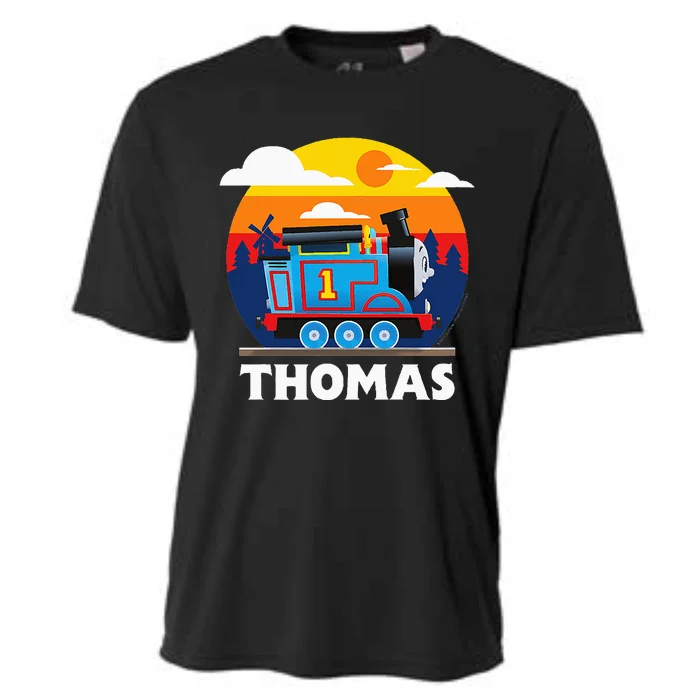 Thomas & Friends Thomas Round Sunset Cooling Performance Crew T-Shirt