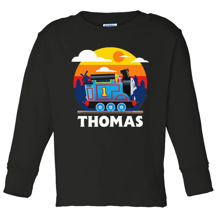 Thomas & Friends Thomas Round Sunset Toddler Long Sleeve Shirt