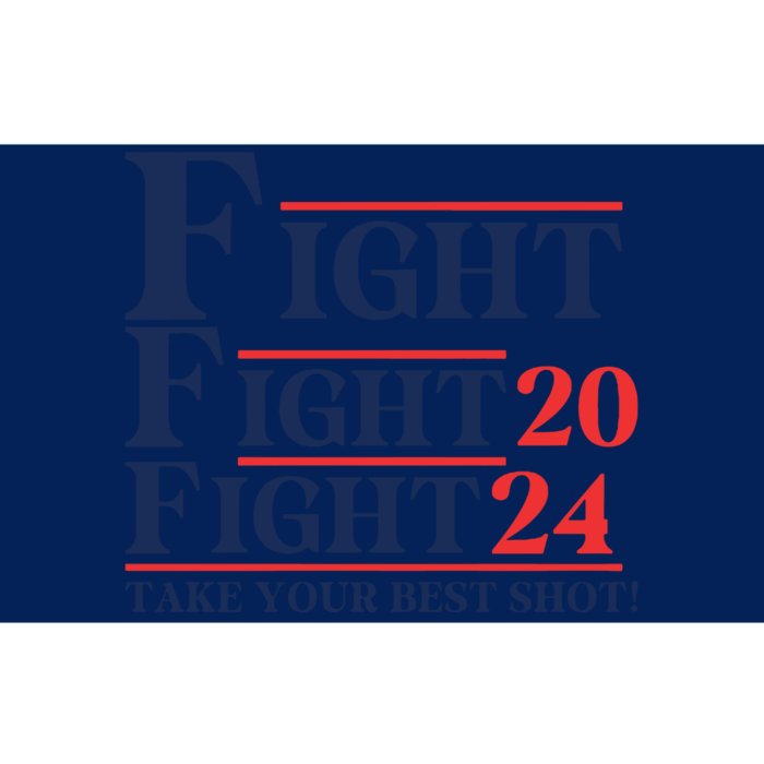 Trump Fight Trump Shot Trump 2024 Fist Pump Bumper Sticker