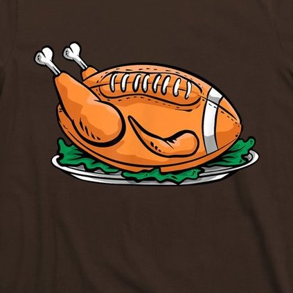 Turkey Football Thanksgiving Dinner T-Shirt
