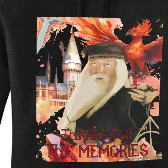 Thanks For The Memories Micheal Gambon Rip Michael Gambon Women's Pullover Hoodie