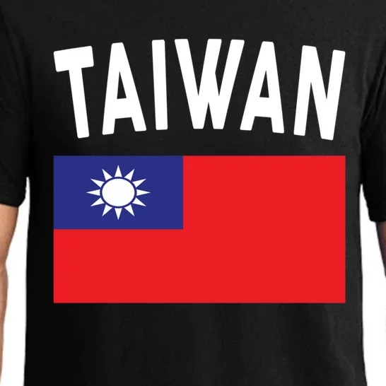 Taiwan Flag Taiwanese Pride Funny Gift Pajama Set