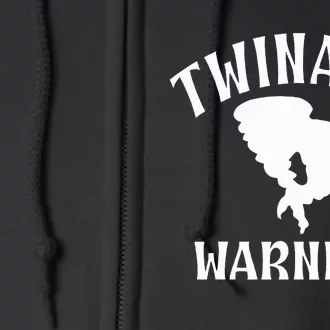 Twinado Funny Twin Full Zip Hoodie