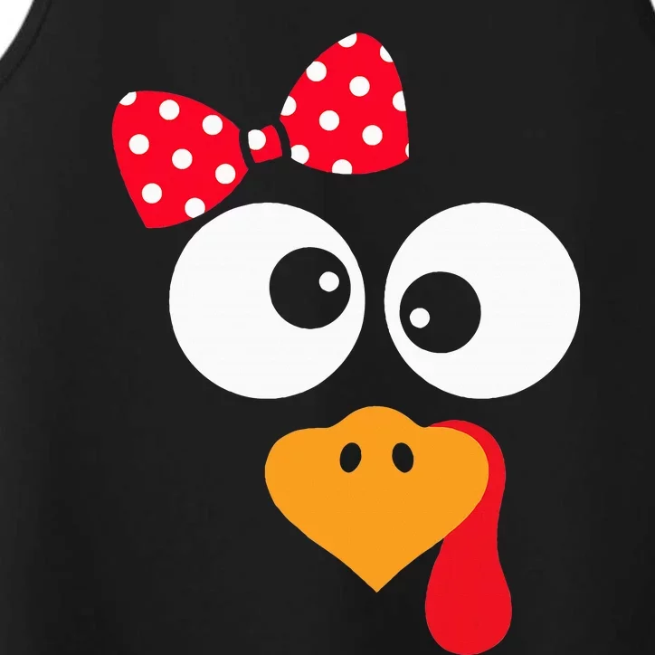 Thanksgiving Funny Turkey Face Costume Performance Tank