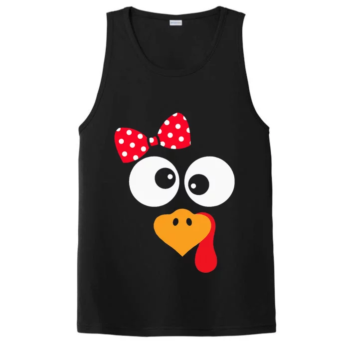 Thanksgiving Funny Turkey Face Costume Performance Tank