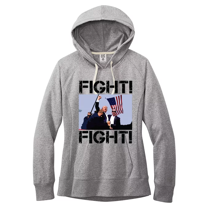 Trump Fight Trump Fighting Women's Fleece Hoodie