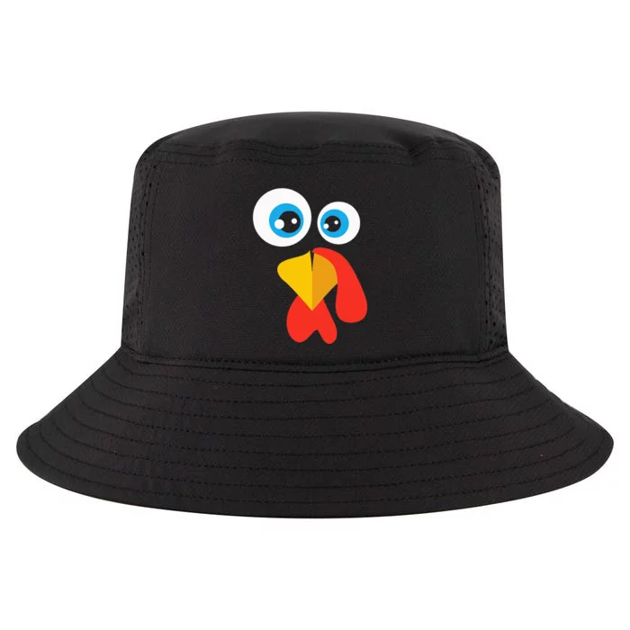 Thanksgivingturkey Face Cool Comfort Performance Bucket Hat